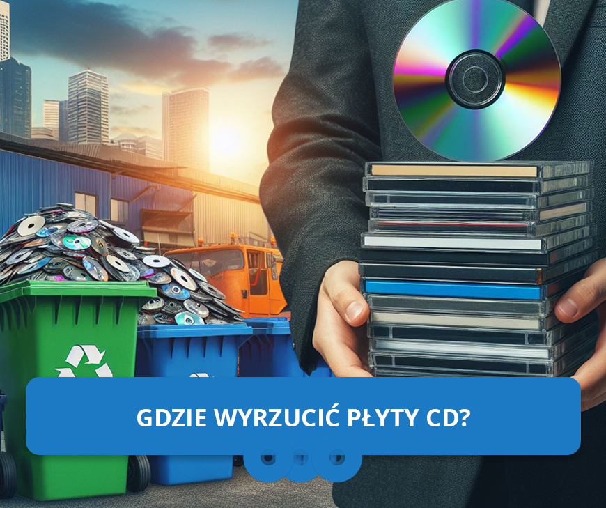 Gdzie wyrzucić płyty CD?