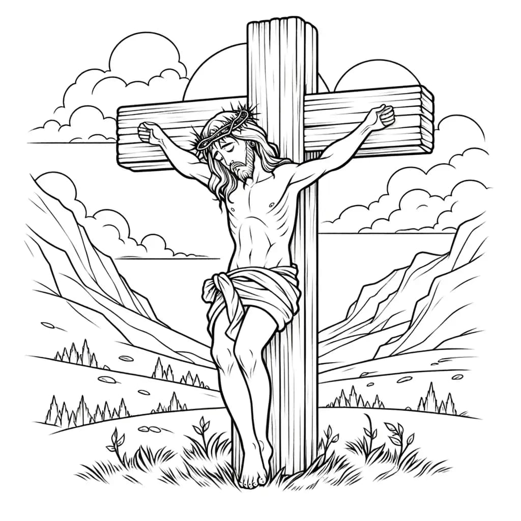 Śmierć Pana Jezusa na krzyżu